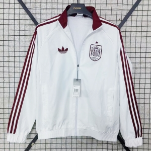 2026 Spain white windbreaker jacket S-XXL
